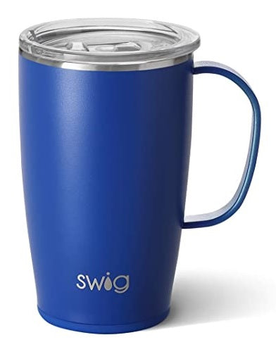 SWIG 18OZ MUG-MATTE ROYAL BLUE