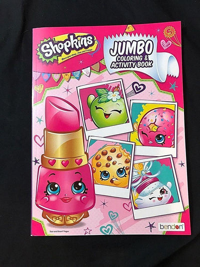 SHOPKINS 96 PG JUMBO COLOURING BOOK