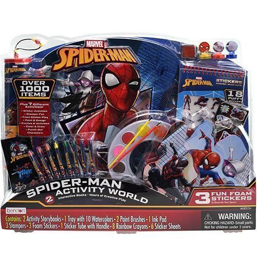 SPIDERMAN ART SET & ACTIVITY TRAY 1000 PCS