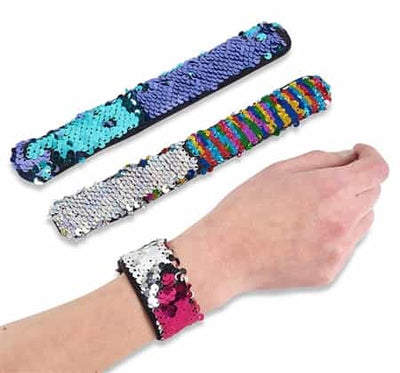 Top Trenz Reversible Sequin Slap Bracelets