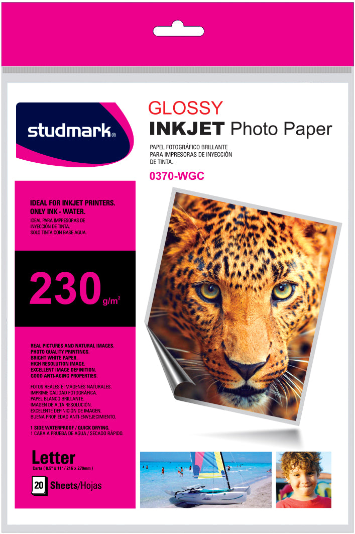 Studmark glossy photo paper 230G 20 sheets