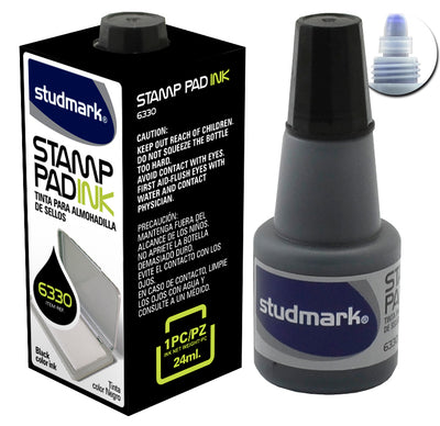 studmark tinta para almohadilla black