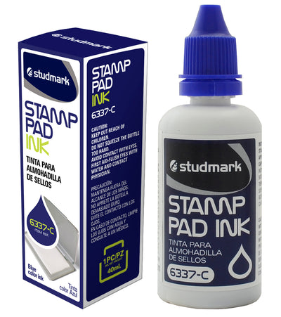 40ML STAMP PAD INK BLUE