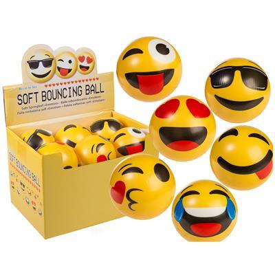 Soft Bouncing Emoji Ball