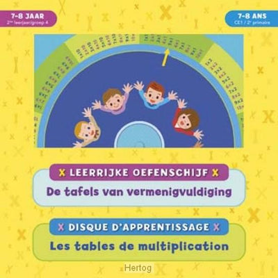 DE TAFELS VAN VERMENIGVULDIGING LEREN 7-8 JAAR