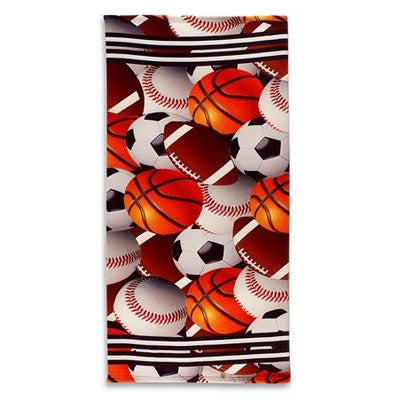 Top Trenz Sports Theme Beach Towel