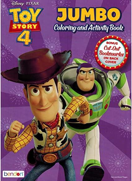TOY STORY 4 JUMBO COLORING BOOK