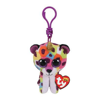 TY Beanie Boo Giselle The Unicorn Leopard clip