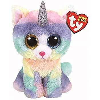 TY Beanie Boo Heather Cat (15cm)