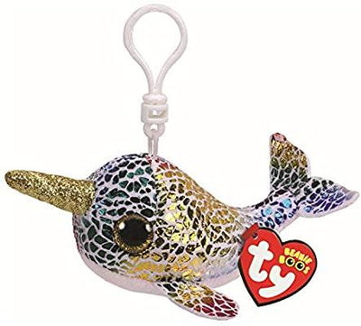 TY Beanie Boo Nova Narwhal clip