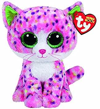 TY Beanie Buddy Sophie the Pink Cat (24cm)