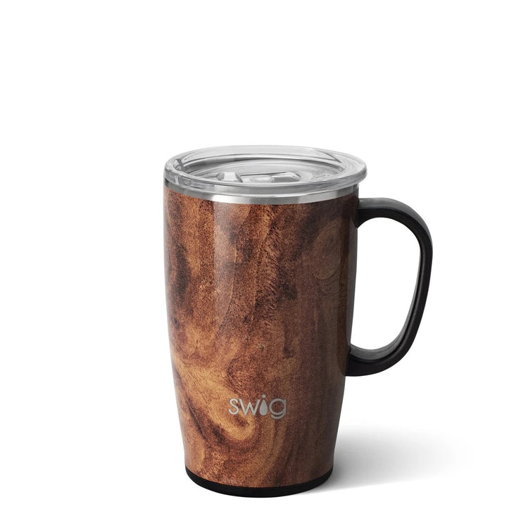 SWIG 18OZ MUG-BLACK WALNUT