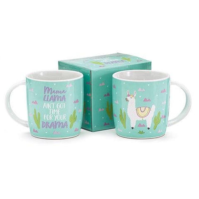 12 oz Mug Mama Llama Ain't Got Time For Your Drama