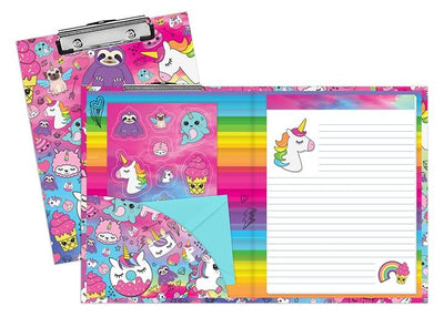 Top Trenz Unicorn Stationery Clipboard Set