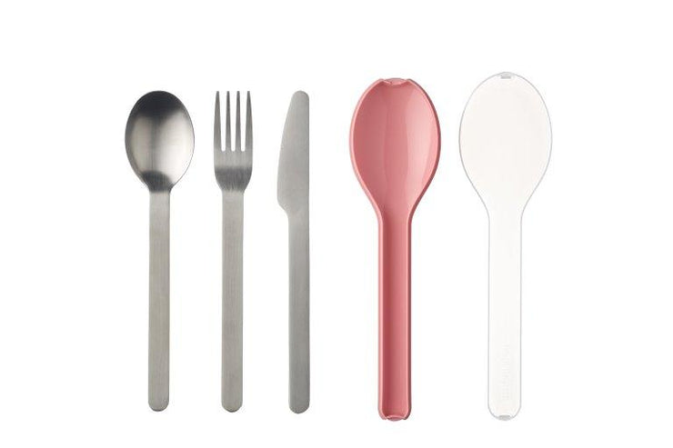 Cutlery Set Ellipse 3pcs Nordic Pink