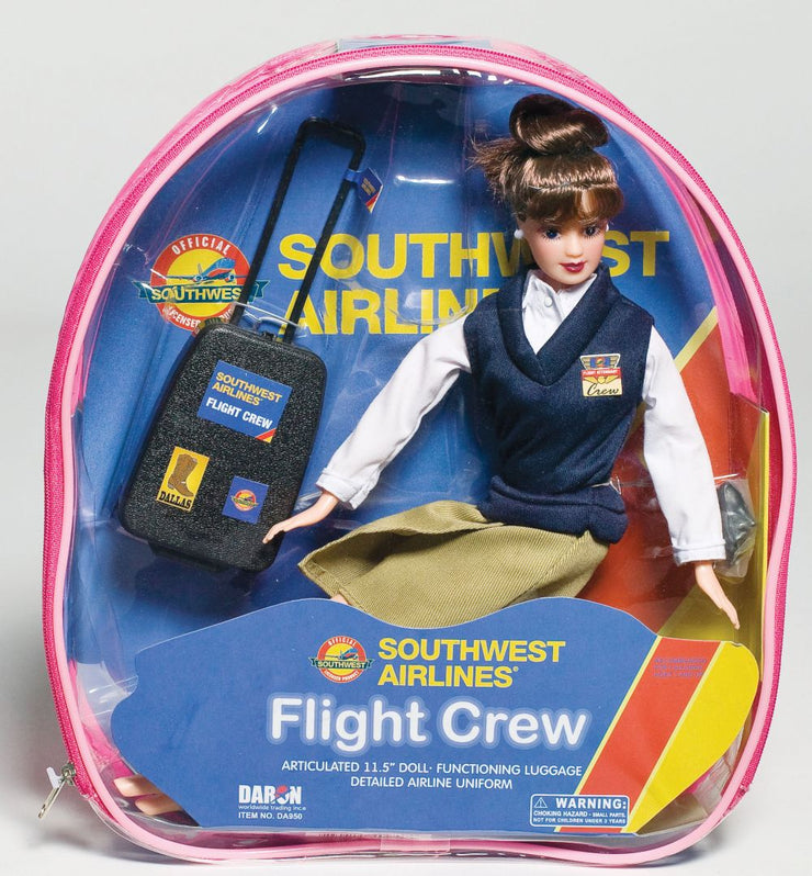 SOUTHWEST FLIGHT ATTENDANT DOLL