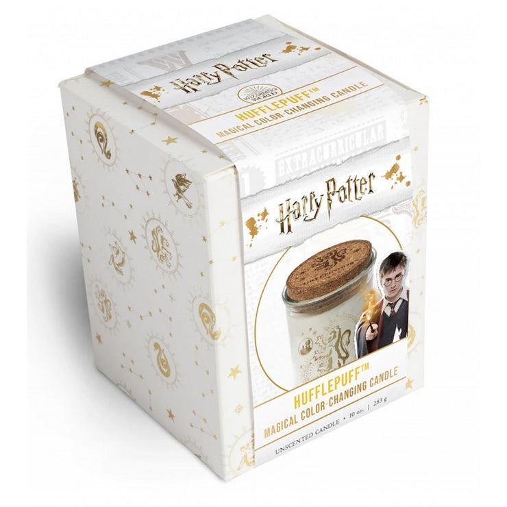 HARRY POTTER MAGICAL CANDLE HUFFLEPUFF