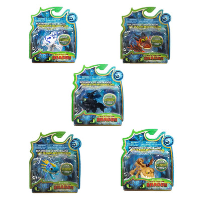 How To Train Your Dragon Bioluminescent Mini Dragons Asst