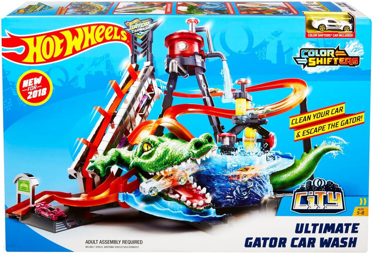 Hot Wheels City Ultimate Gator Car Wash