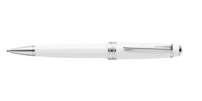 Cross Bailey Light Polished White Resin Ballpoint Pen