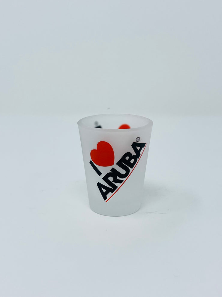 SHOT GLASS FROSTED ILA