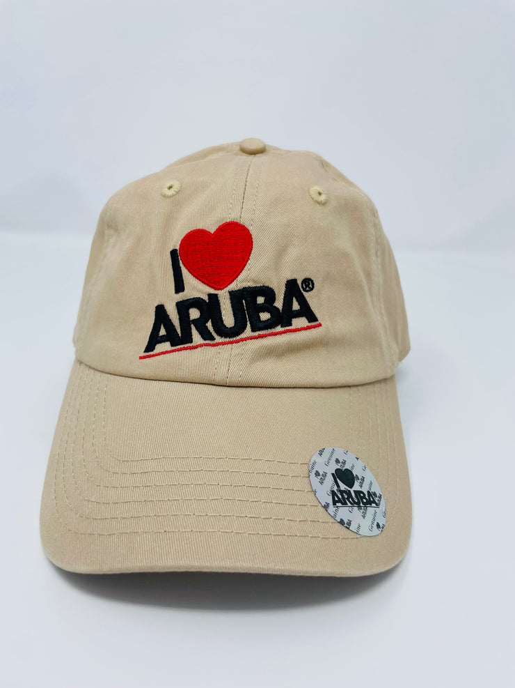 ILOVEARUBA Washed Cap