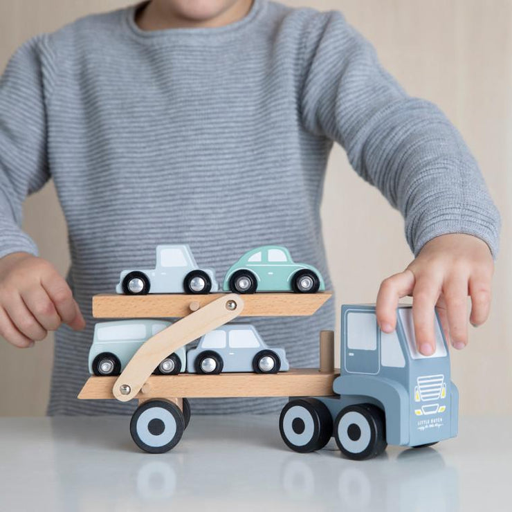Little Dutch Houten Transportwagen