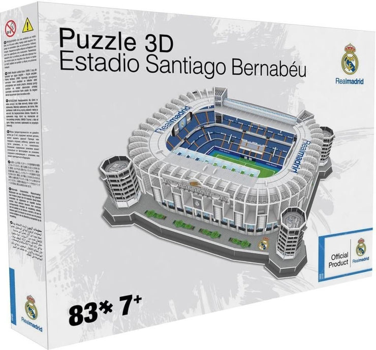 Puzzle 3D Estadio Santiago Bernabeu Real Madrid led 