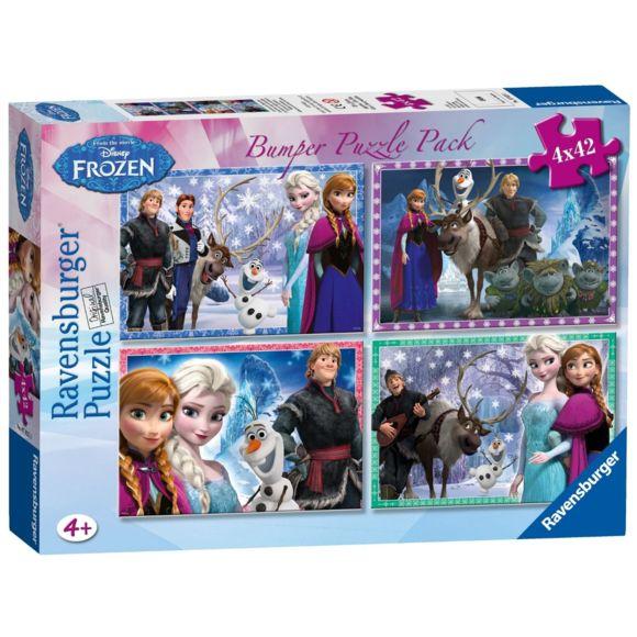 Ravensburger Disney Frozen 4x42 Bumper Puzzle Pack
