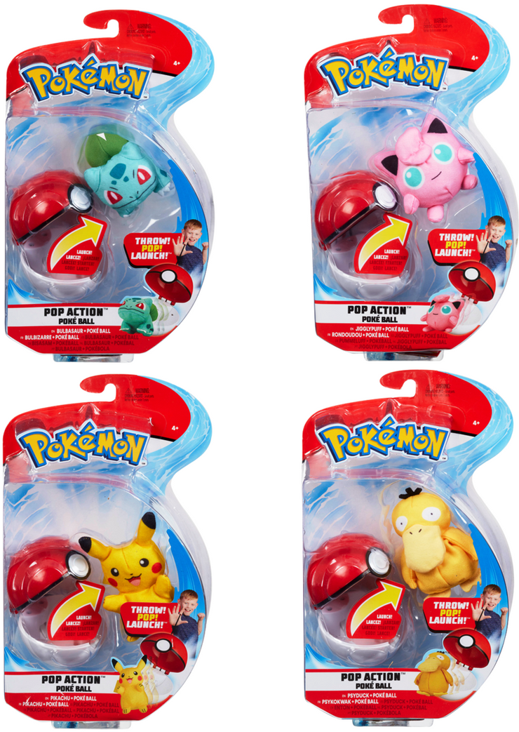 POKEMON POP ACTION POKE BALL