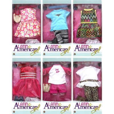 Latin American Girl Doll Clothes Asst