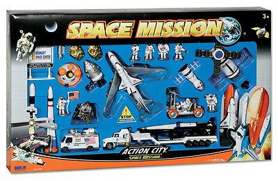 SPACE MISSION 28PC PLAYSET W/KENNEDY SPACE