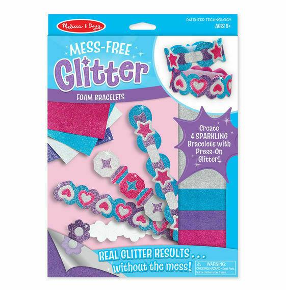 MESS-FREE GLITTER FOAM BRACELET
