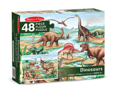Melissa & Doug Dinosaurs 48 Piece Floor Puzzle