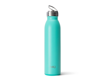 SWIG 22OZ BOTTLE-MATTE AQUA