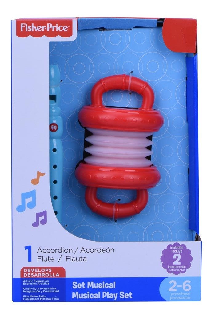 MUSICAL PL 2IN1 ACCORDION/FUTE