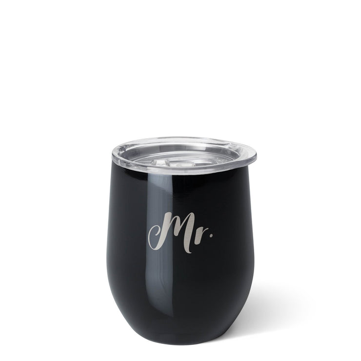 SWIG 12OZ WINE-MR BLACK