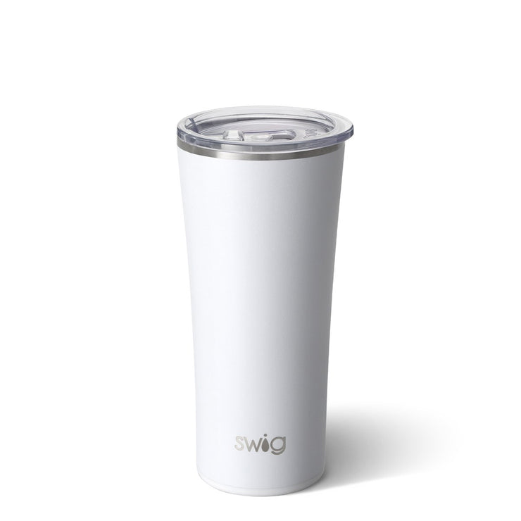 SWIG 22OZ TUMBLER-MATTE WHITE