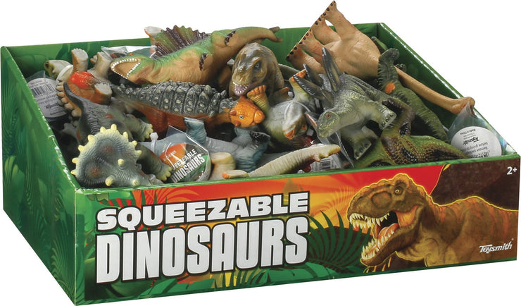 ToySmith Squeezable Dinosaurs Asst