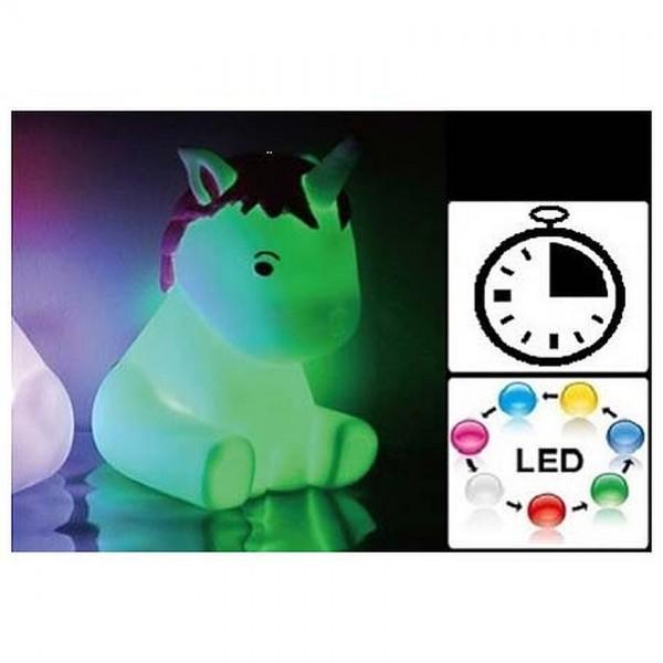 Unicorn Table Led Lamp with Timer