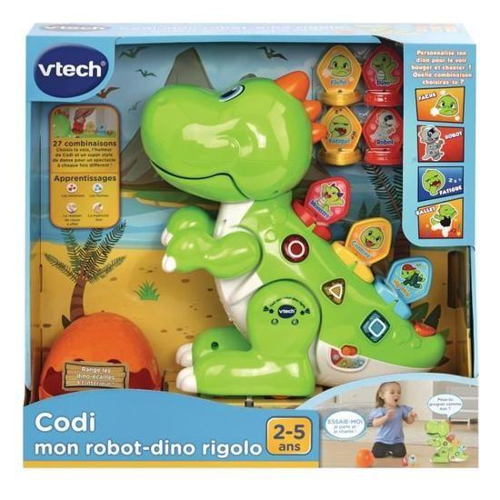 Vtech Codi Mon Robot Dino Rigolo
